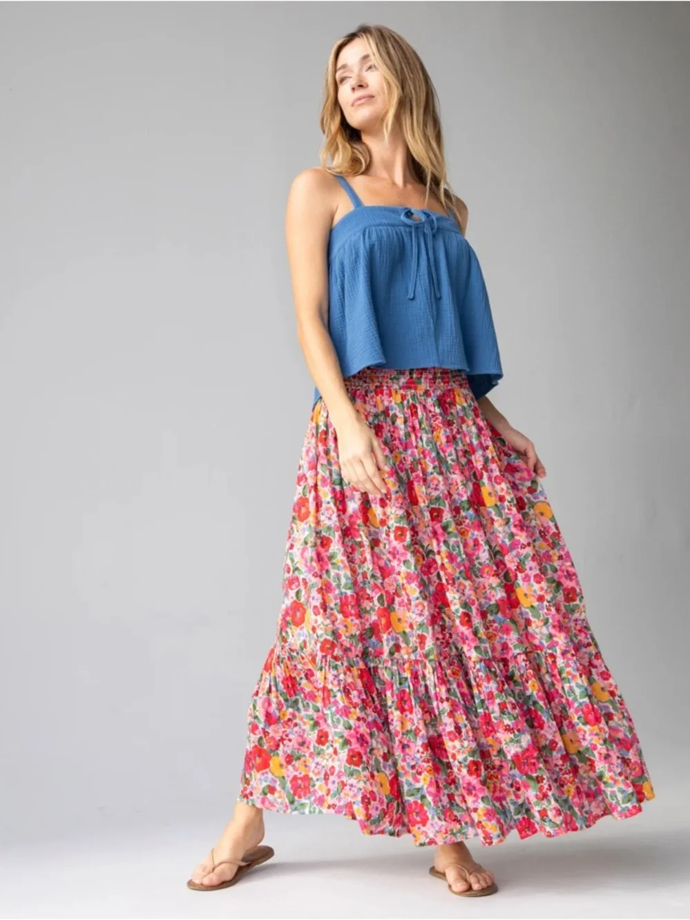 Natural Life Flora Convertible Cotton Skirt/Dress - Picture 3 of 8